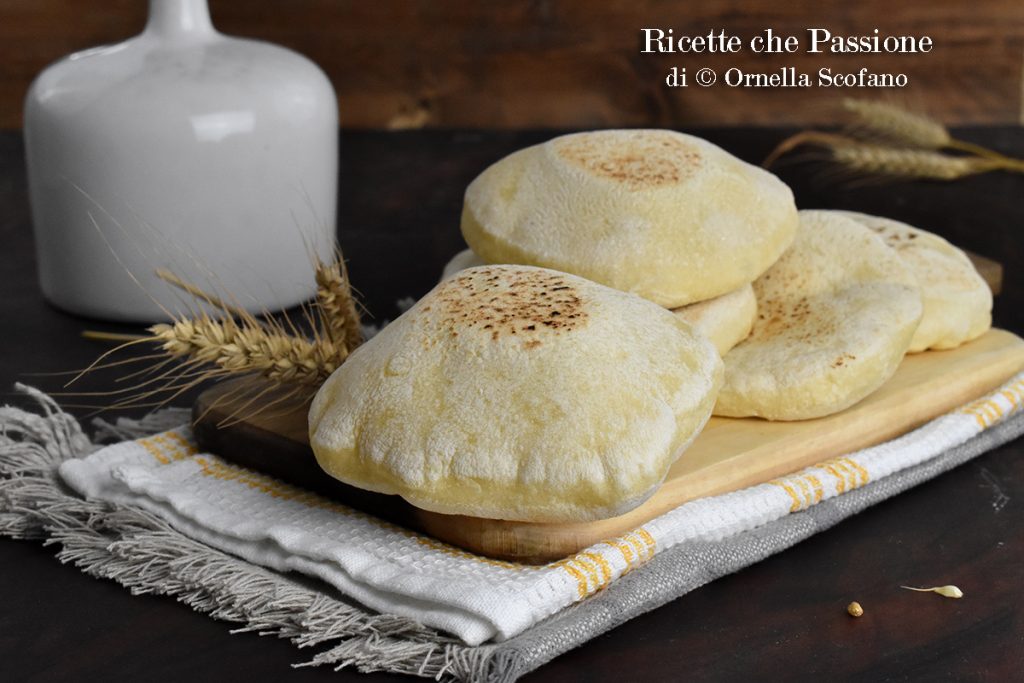 recipe pita bread in a pan
