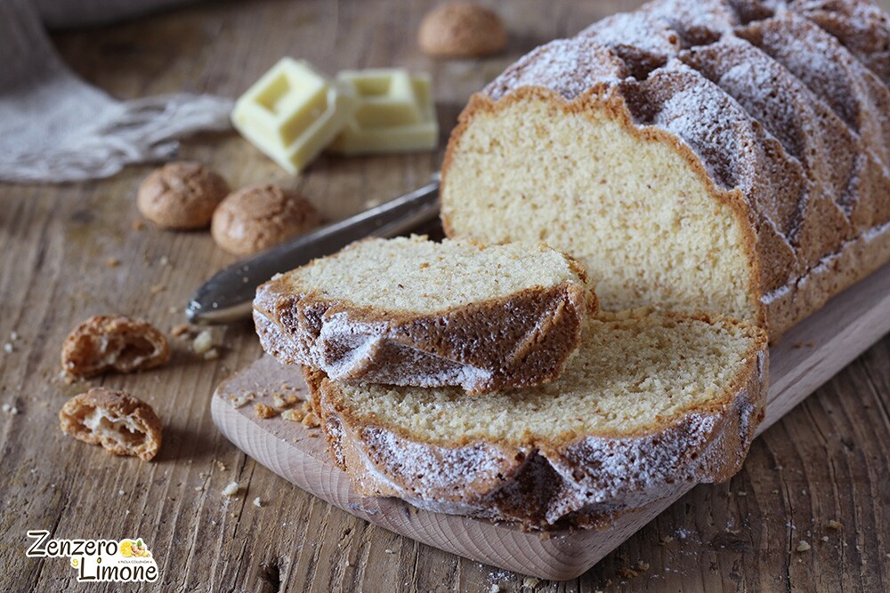 Plumcake with Amaretti and Chocolate