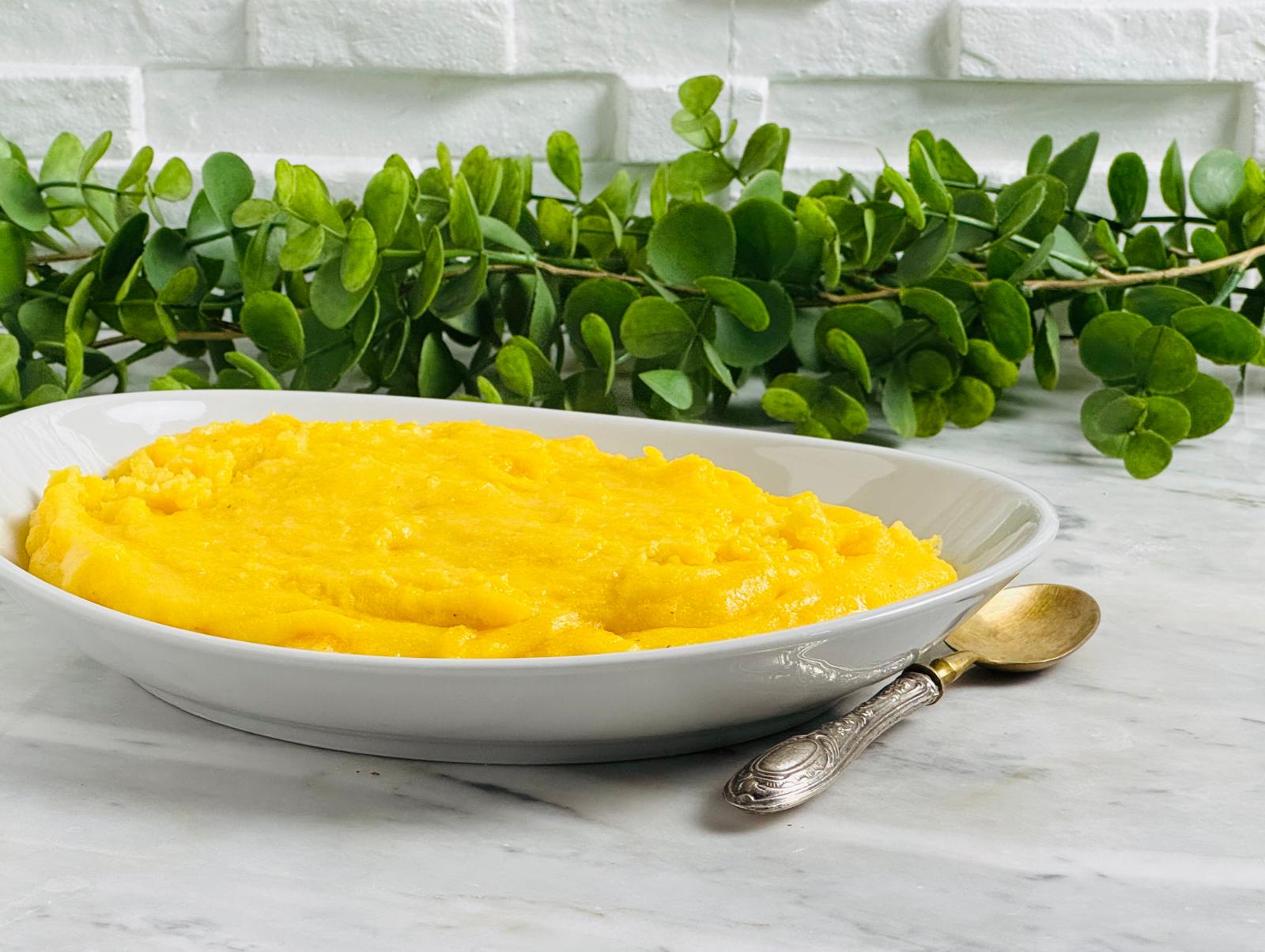 Quick Polenta in Pressure Cooker