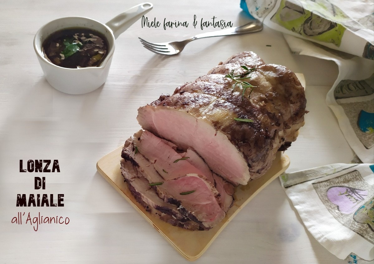 Pork Loin with Aglianico