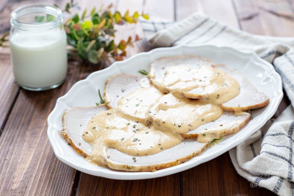 pork loin with milk