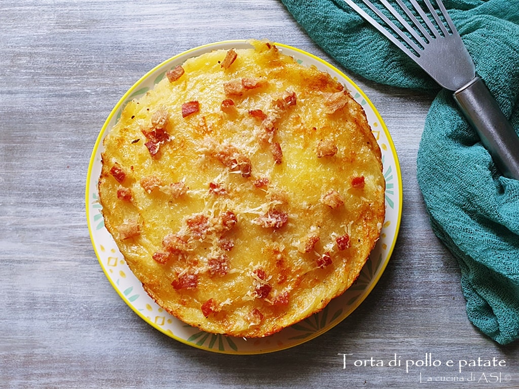 Potato and Chicken Pie