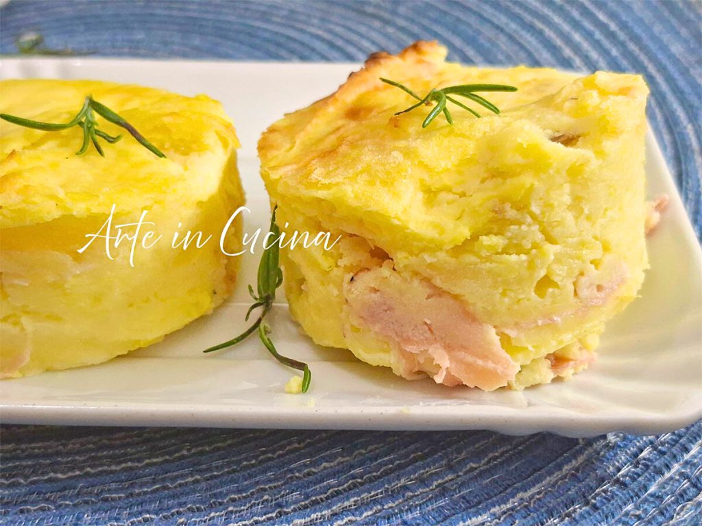 POTATO and HAM CAKES