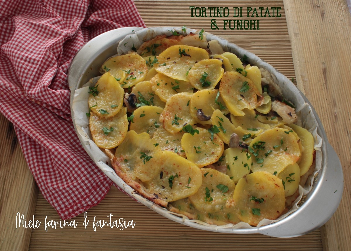 Baked Potato and Mushroom Casserole