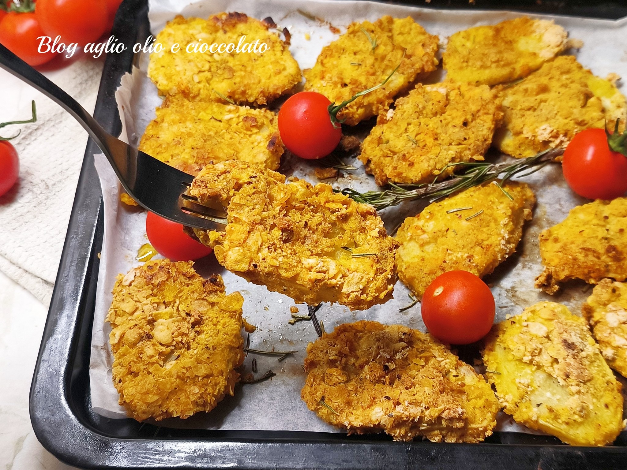 Crispy Parmesan Potatoes
