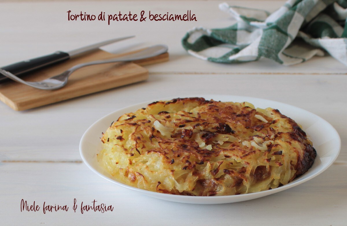 Potato and Béchamel Tart