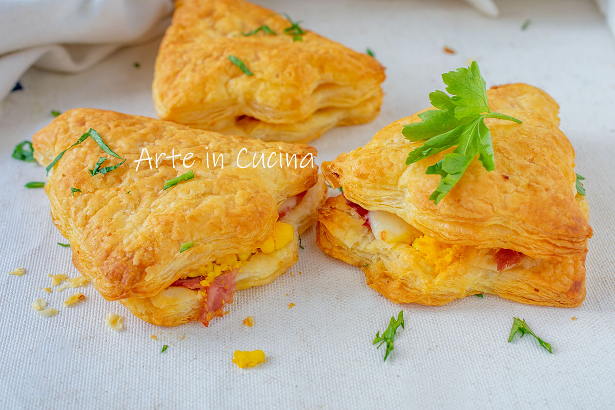 PUFF PASTRY BELLS Easter Appetizer