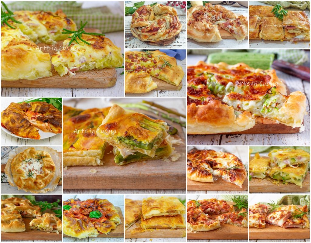 PUFF PASTRY PIES appetizer for EASTER