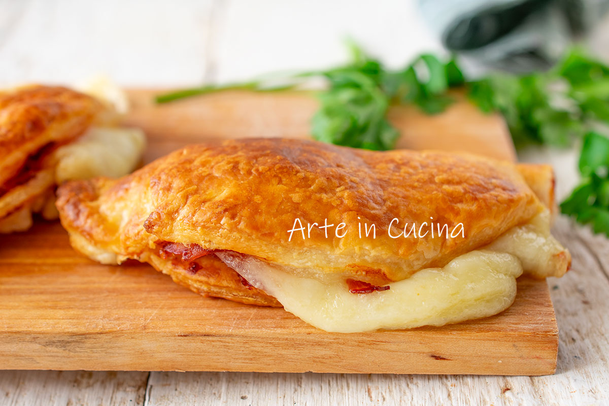 Puff Pastry Shells with Ham