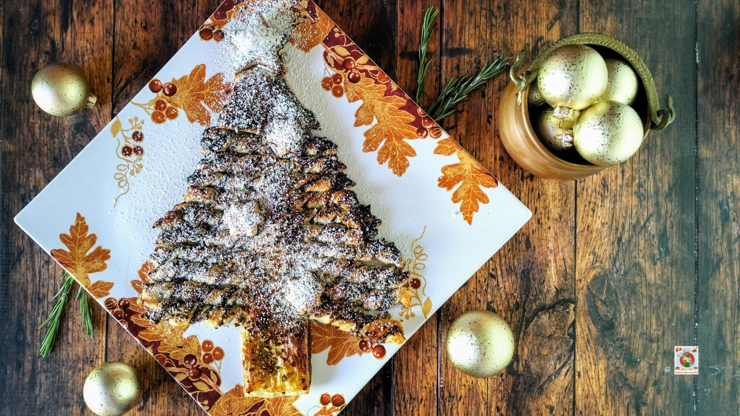 Puff Pastry Tree with Chocolate and Pistachio: The Perfect Show-Stopping Dessert for Christmas