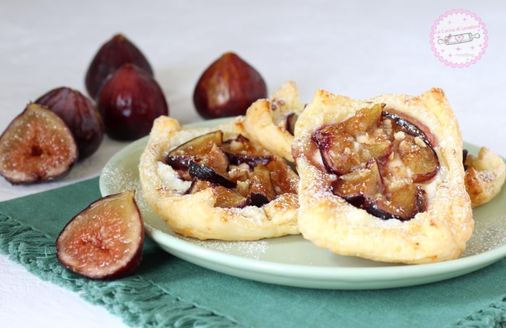 puff pastry with figs and ricotta