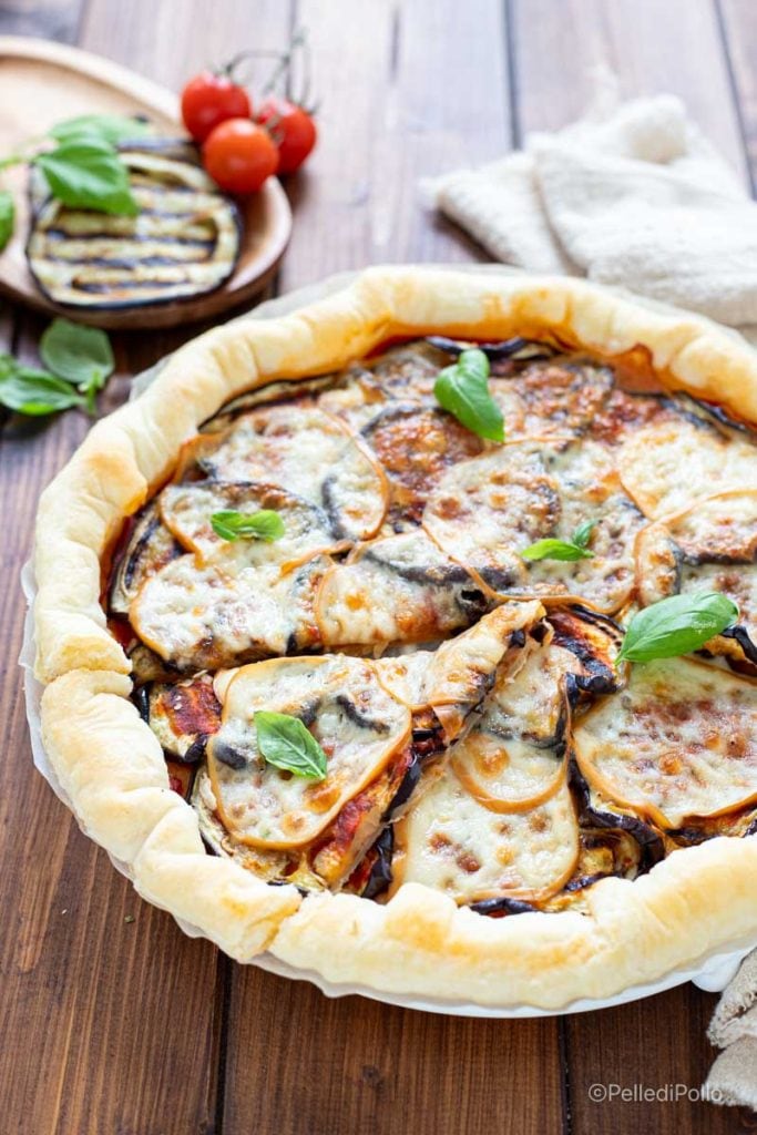 savory parmigiana tart