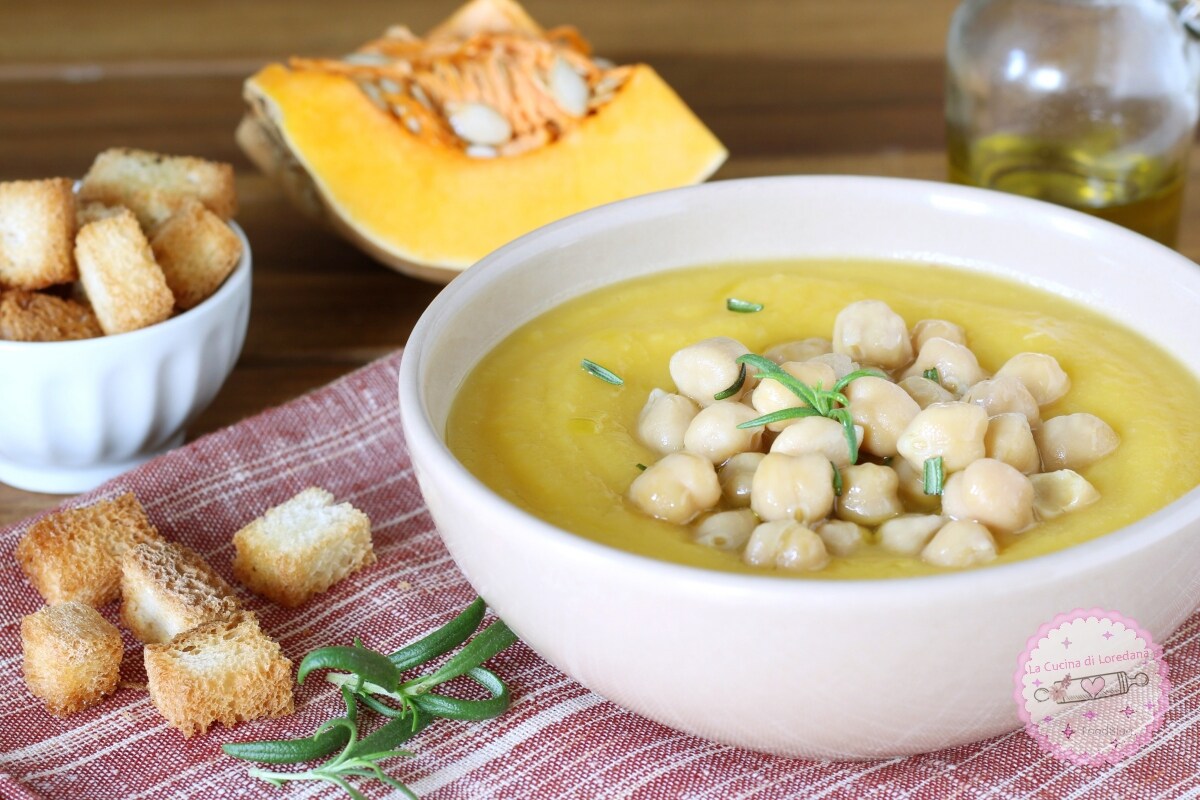 PUMPKIN AND CHICKPEA SOUP the best dish of the autumn