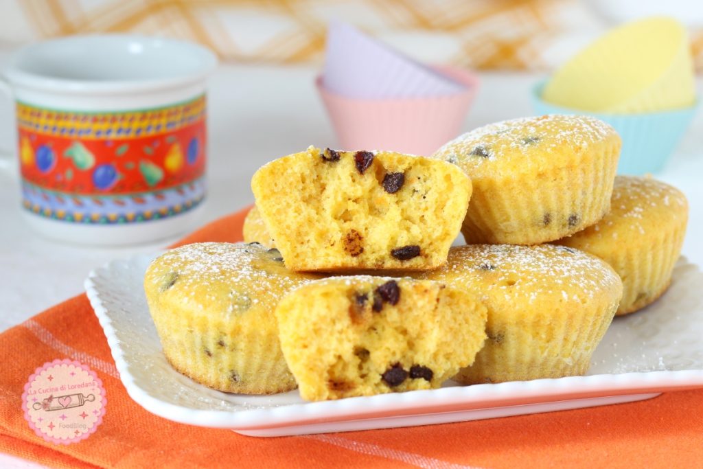 pumpkin and chocolate muffins