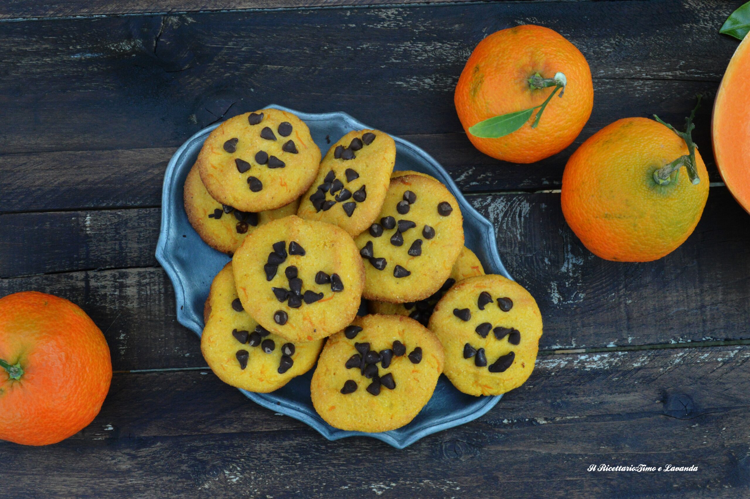 Pumpkin and Mandarin Cookies
