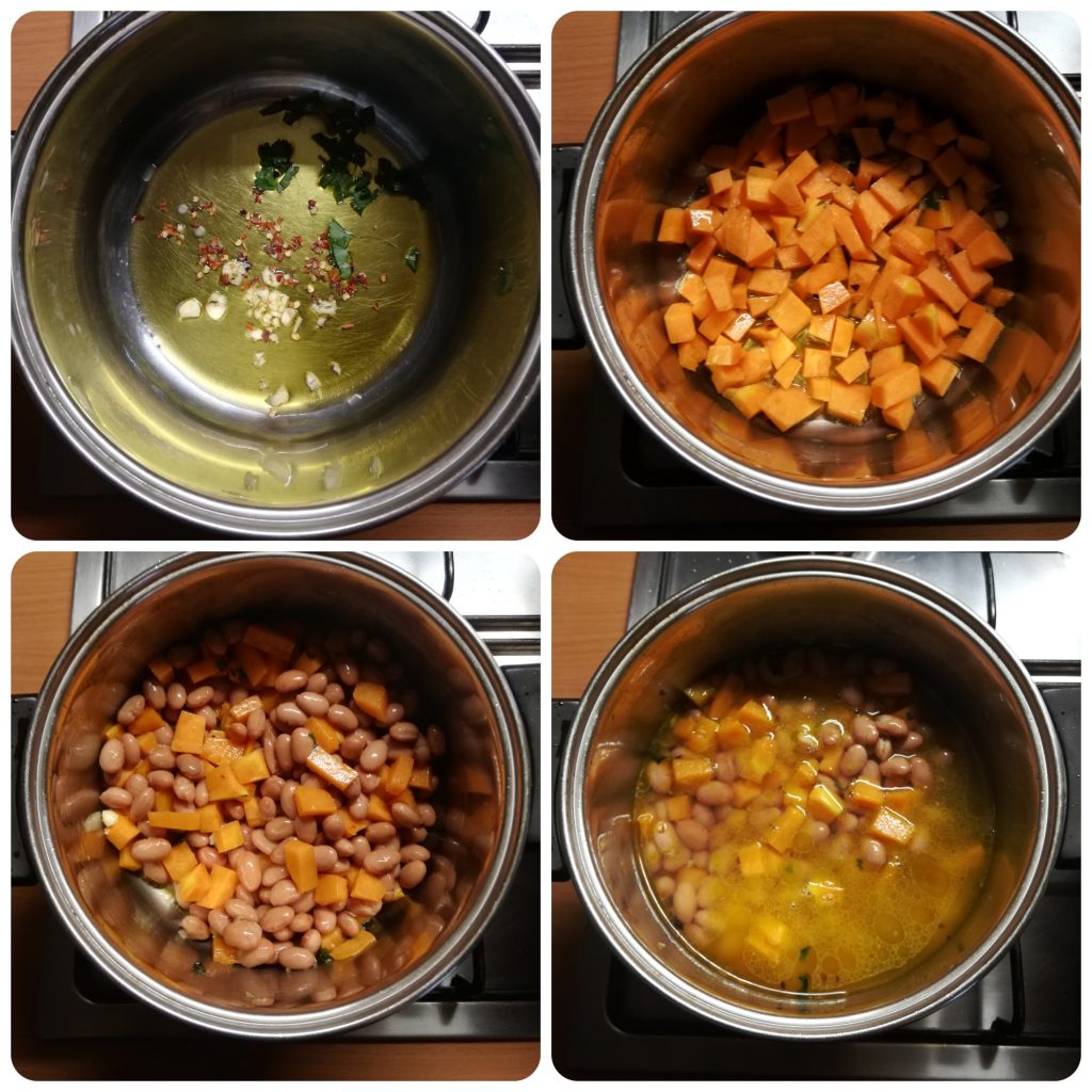 BEAN and PUMPKIN SOUP