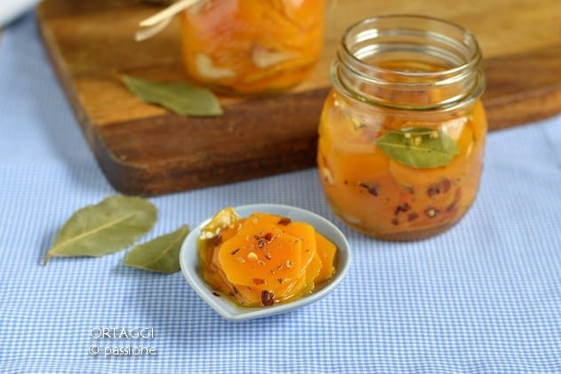 pumpkin in oil ORTAGGI che passione by Sara Grissino