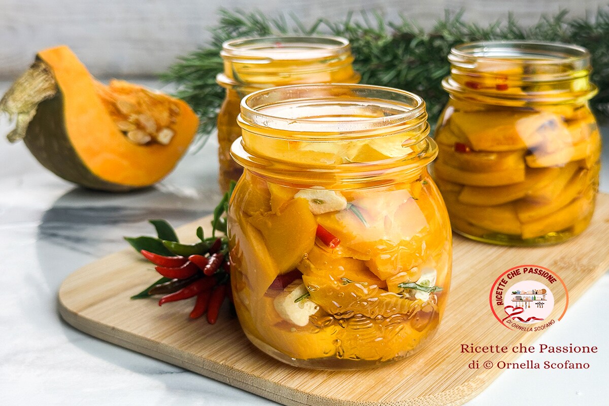 Pumpkin in Oil Sweet and Sour or Classic