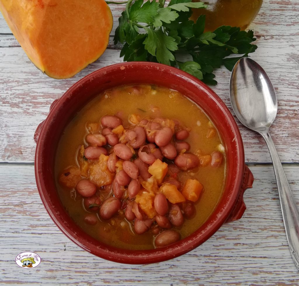 BEAN and PUMPKIN SOUP