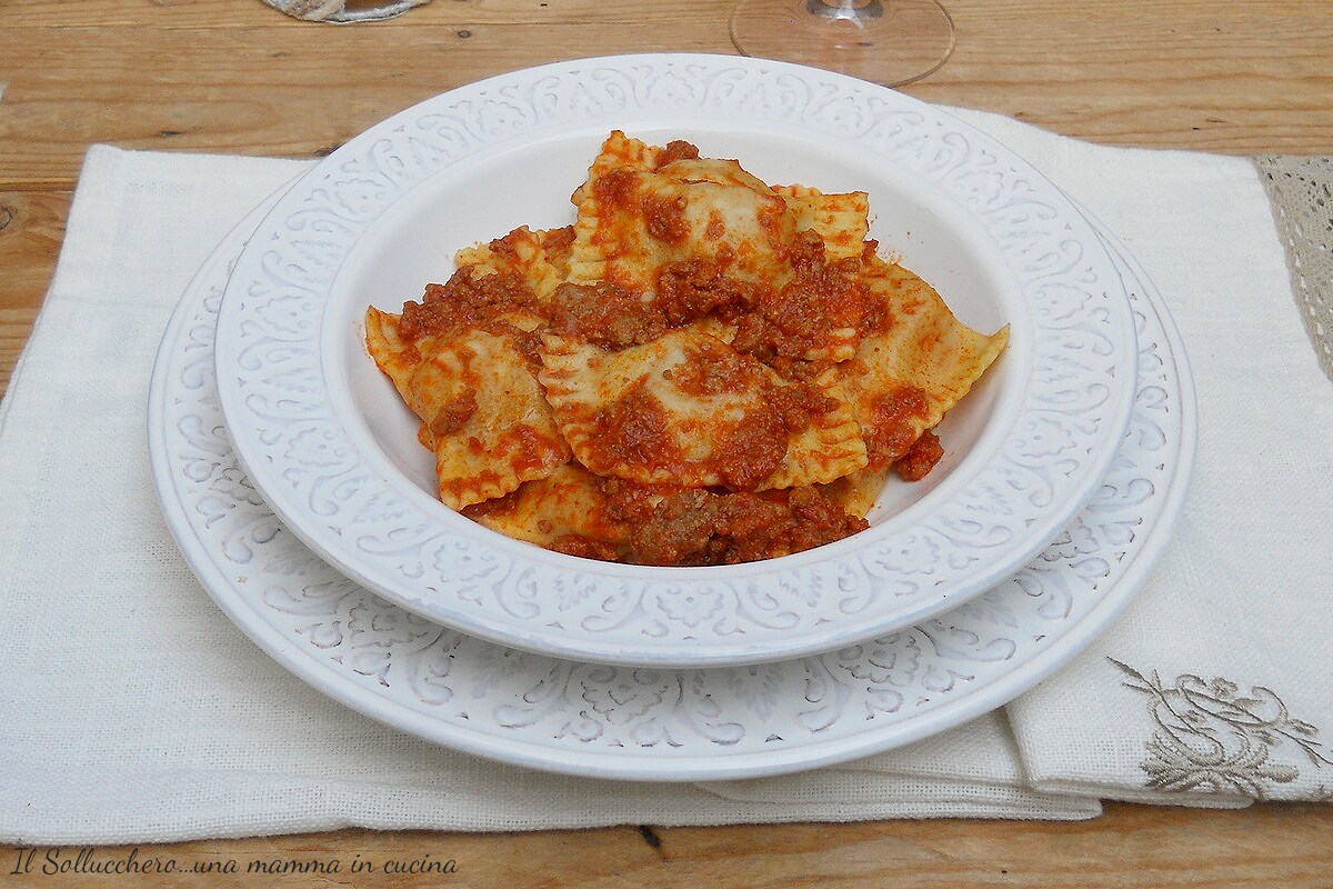 Pumpkin Tortelli from Reggio Emilia