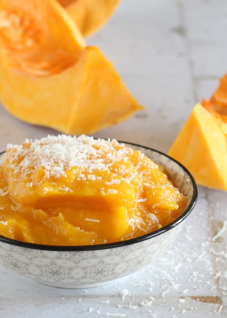 Baked Pumpkin Purée