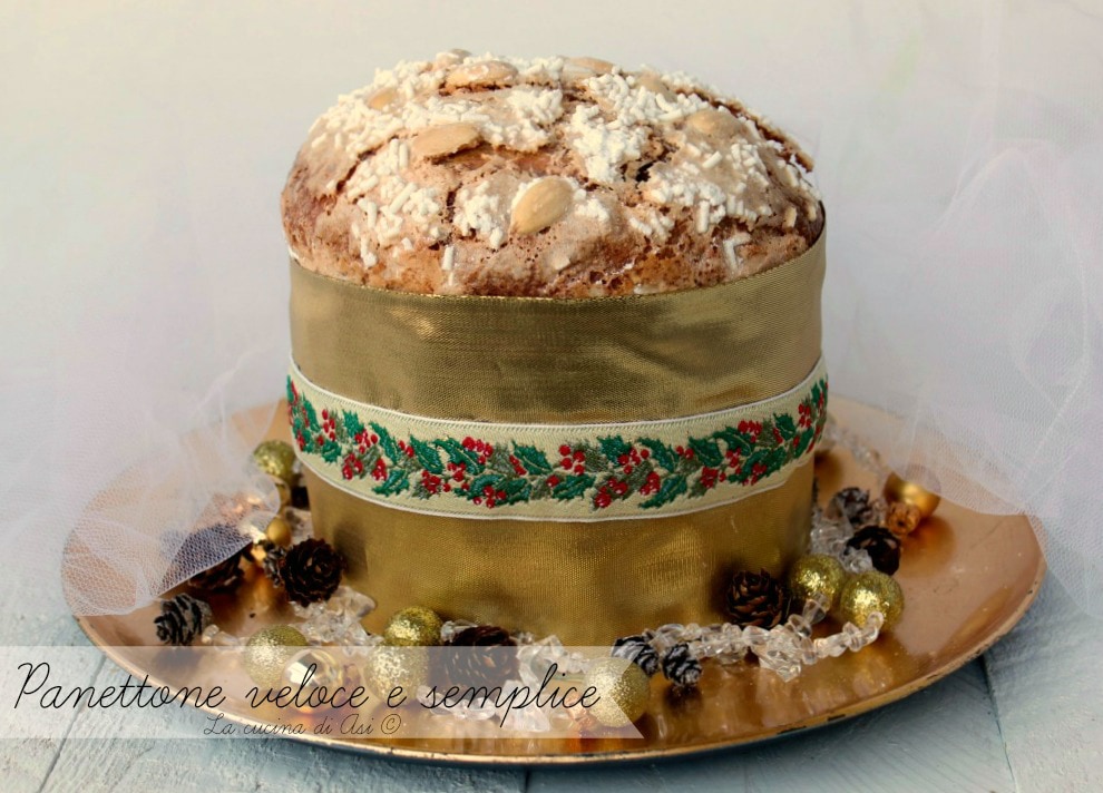 quick and simple panettone