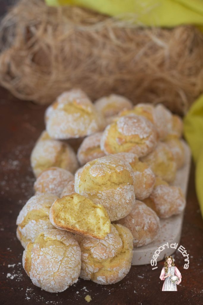 Quick Lemon Crinkle Cookies