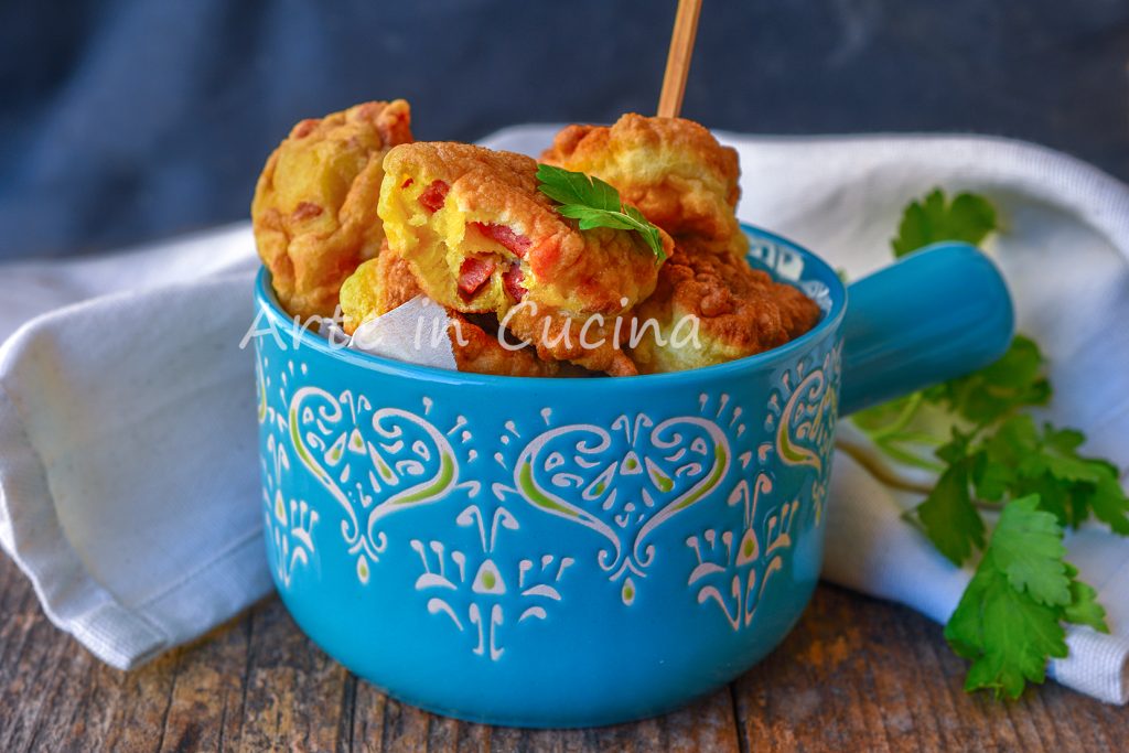 Quick little donuts with sausages tasty appetizer