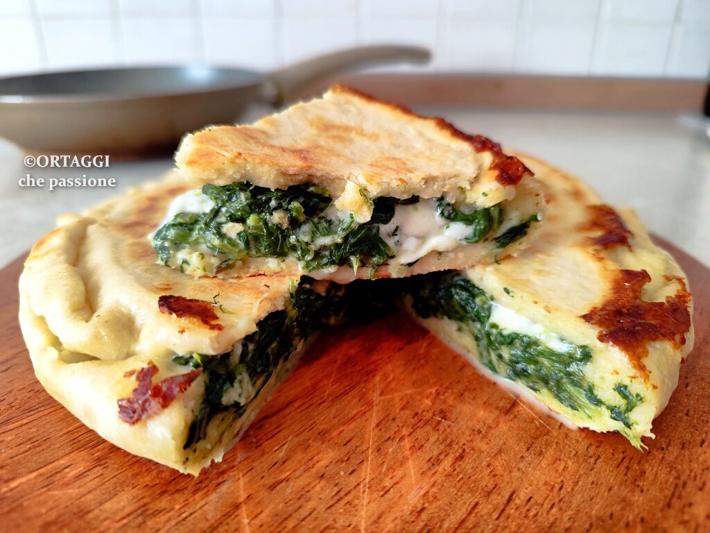 Pan Fried Focaccia with Vegetables – QUICK