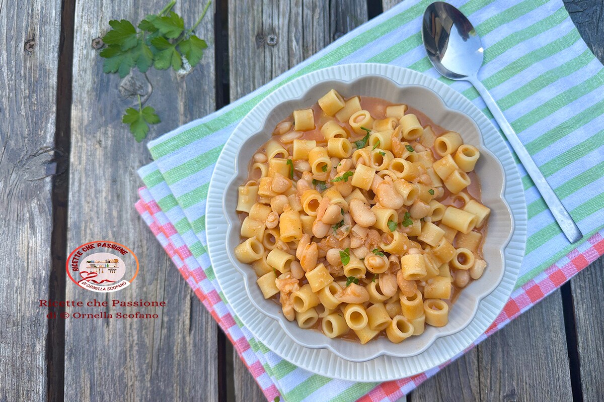 Skillet Pasta and Beans