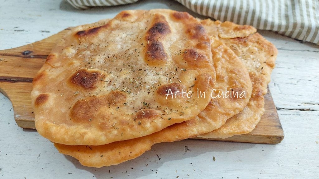 Quick PIZZA Flavored BREAD FLATS