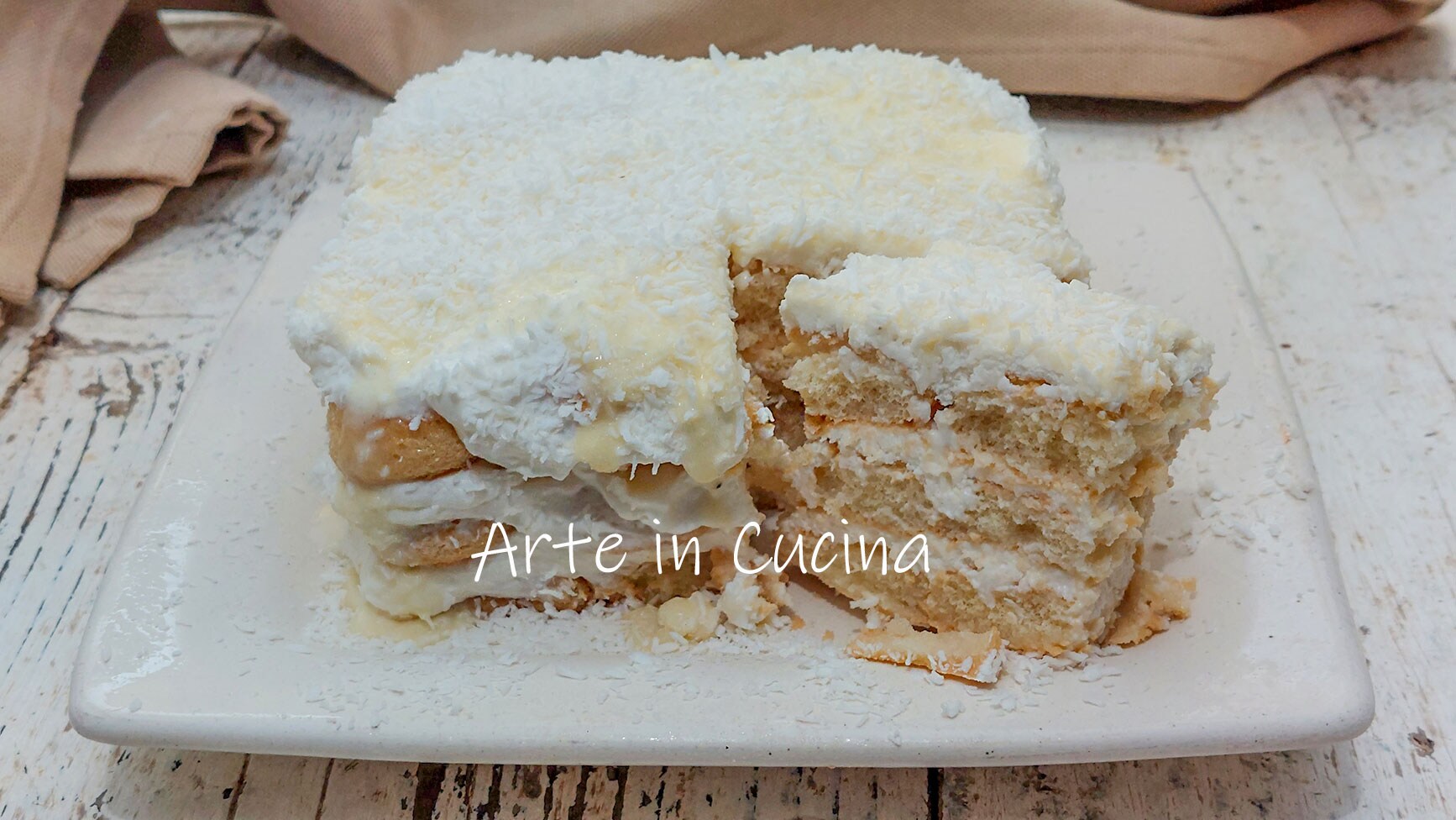 QUICK RAFFAELLO CAKE