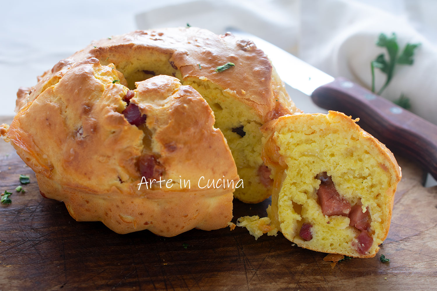 Quick Savory Ricotta Cake