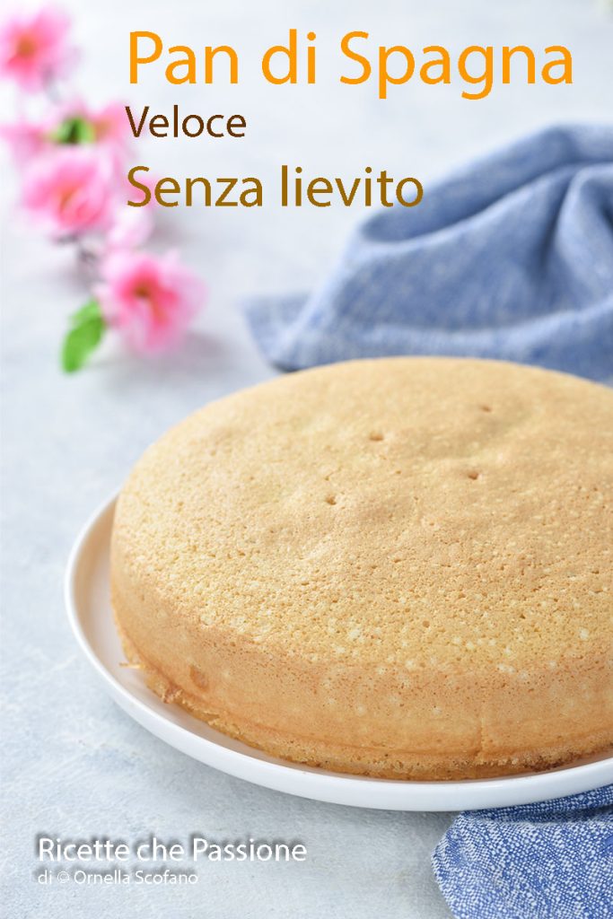 quick sponge cake without yeast
