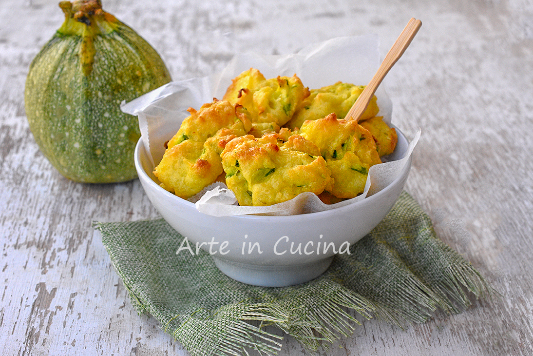Quick Parmesan and Zucchini Clouds