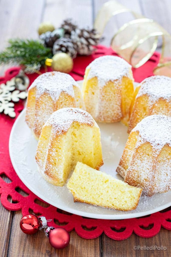 quick mini pandoro without yeast