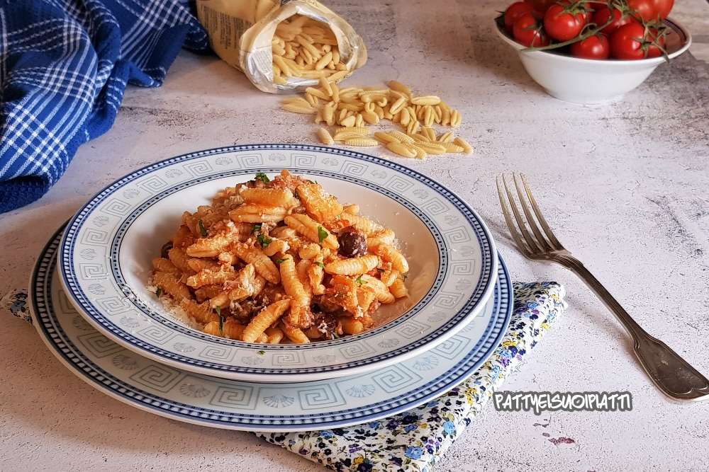malloreddus with cod sauce