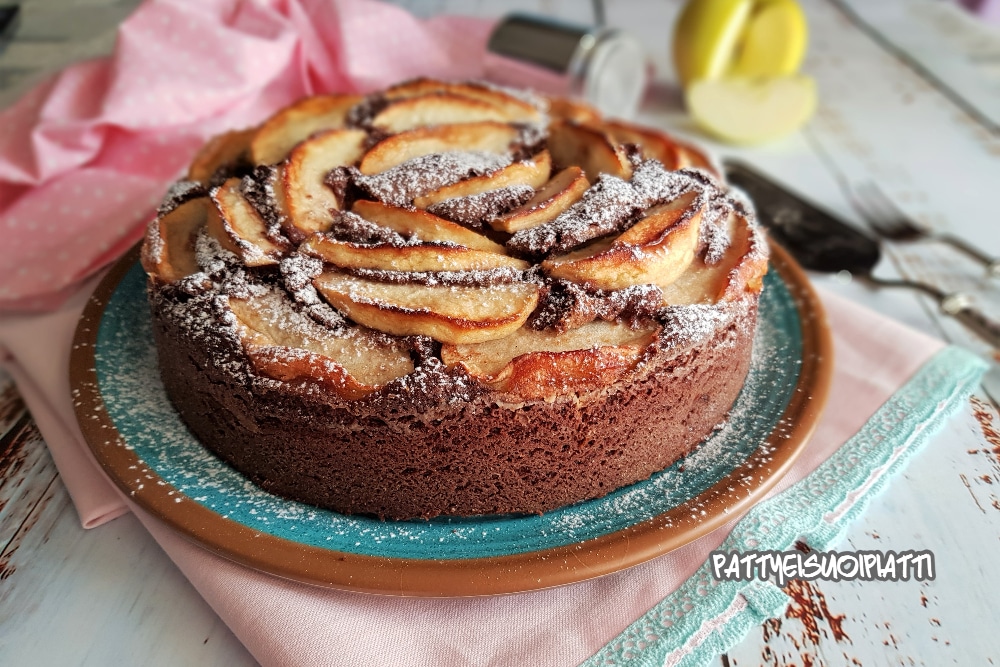 chocolate apple cake