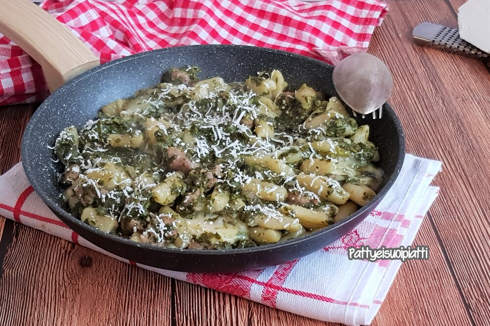 cavatelli with broccoli rabe and taleggio