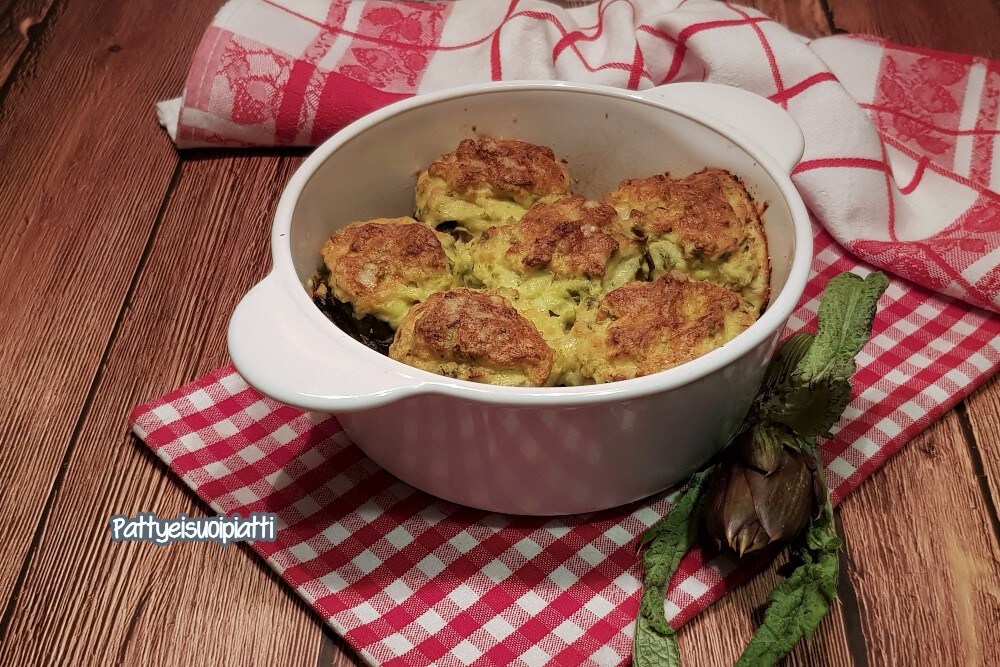 baked stuffed artichokes