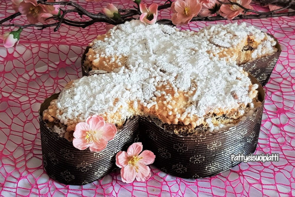 chocolate and almond dove cake