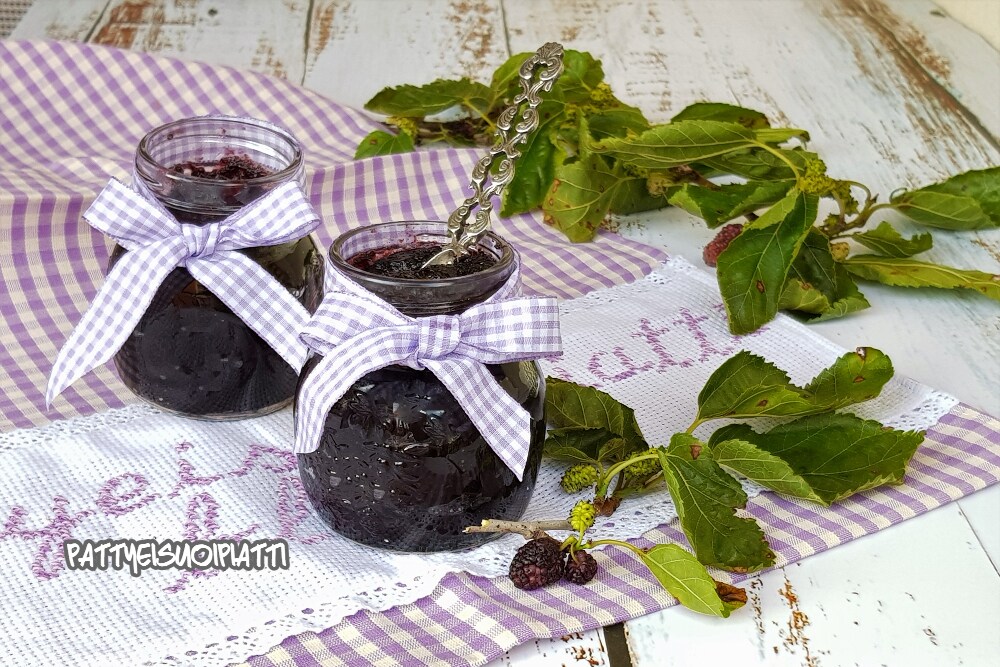 black mulberry jam