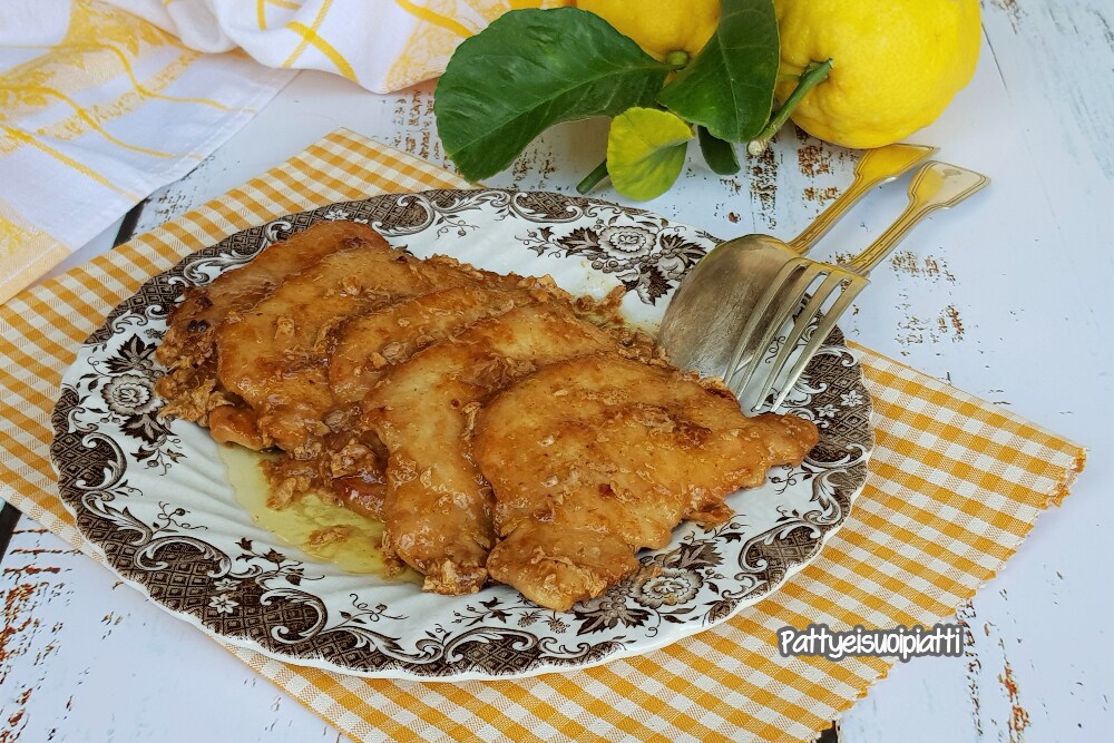 lemon pork scallops