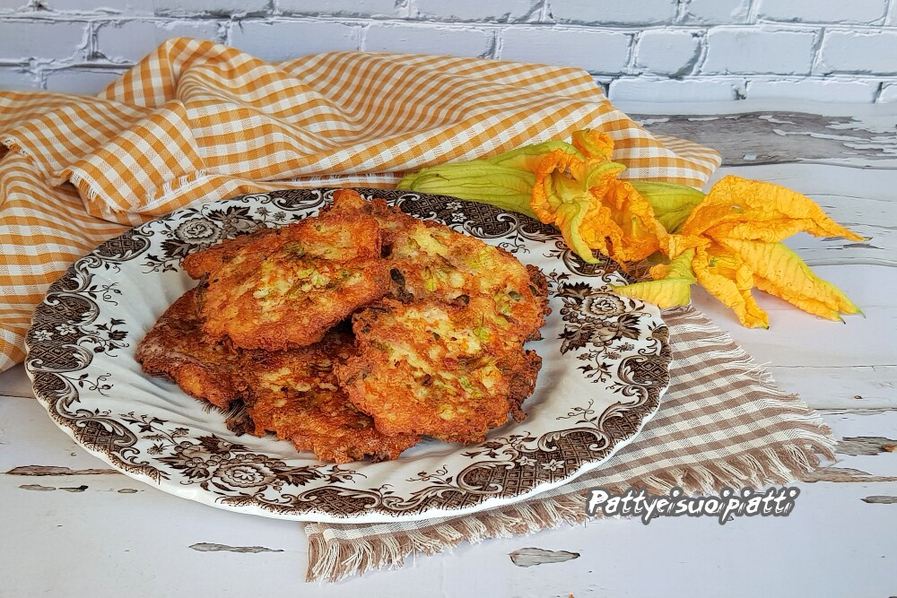 pumpkin flower fritters