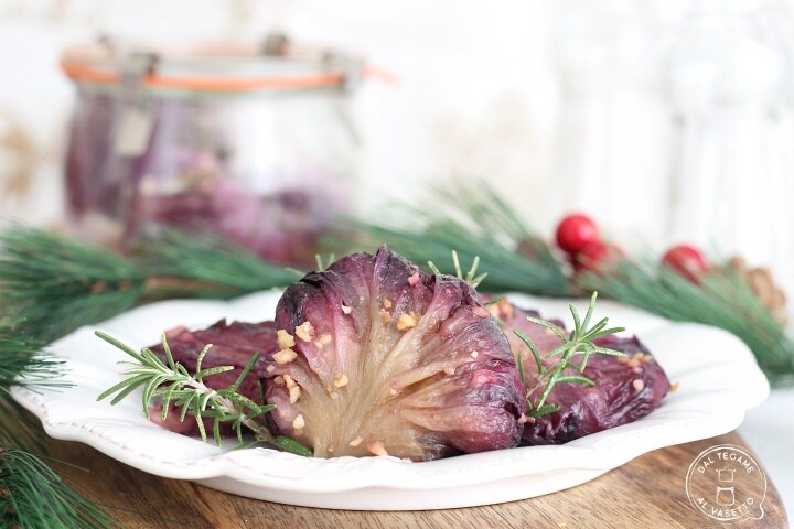Radicchio Bundles in Jar Cooking