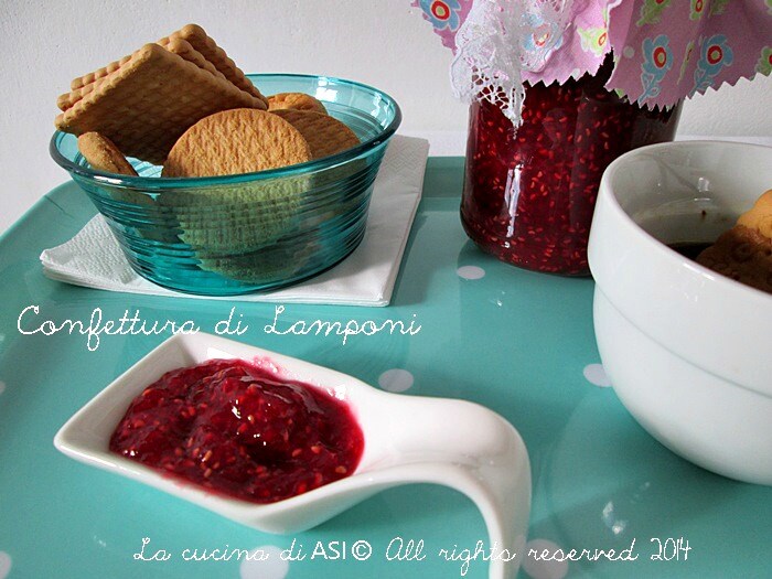 Raspberry lime jam