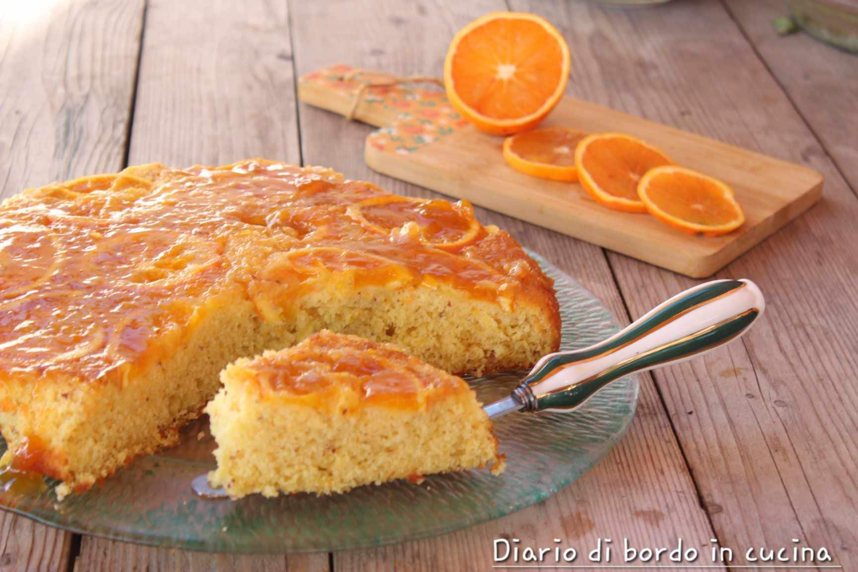 Upside-down Orange Cake