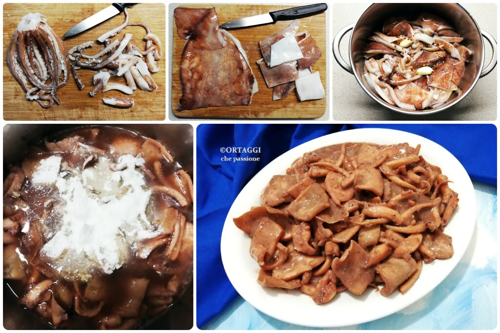 Light Pan-Seared Squid