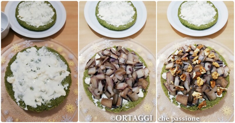 Fillings for the savory panettone vegetarian