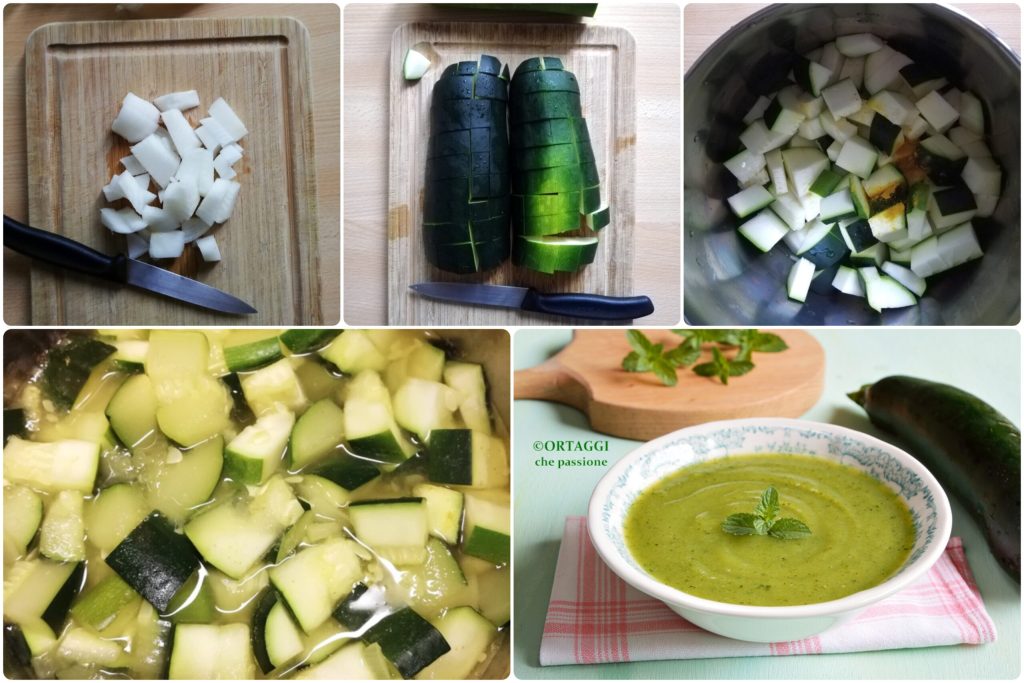 recipe steps zucchini cream soup